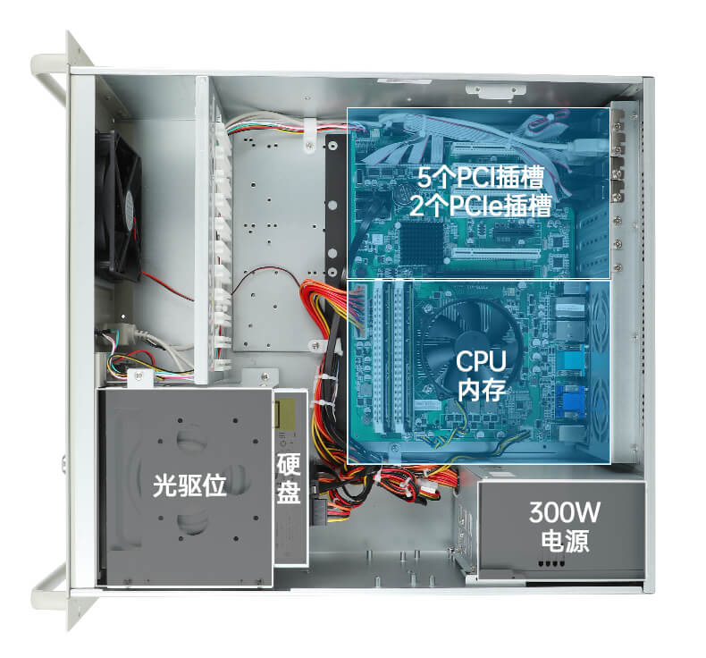 FUN884U上架式工控机,工业自动化电脑