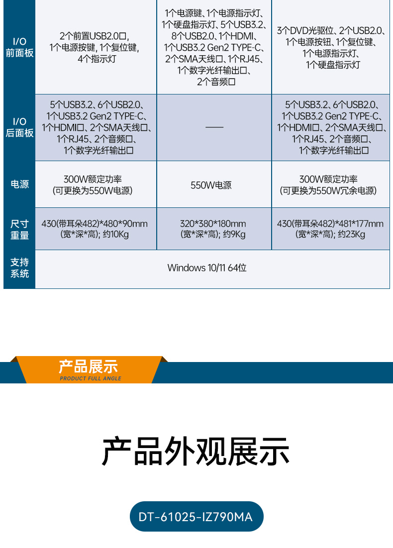 FUN88壁挂式工控机,酷睿12代原装计算机,DT-5309-IZ790MA.jpg