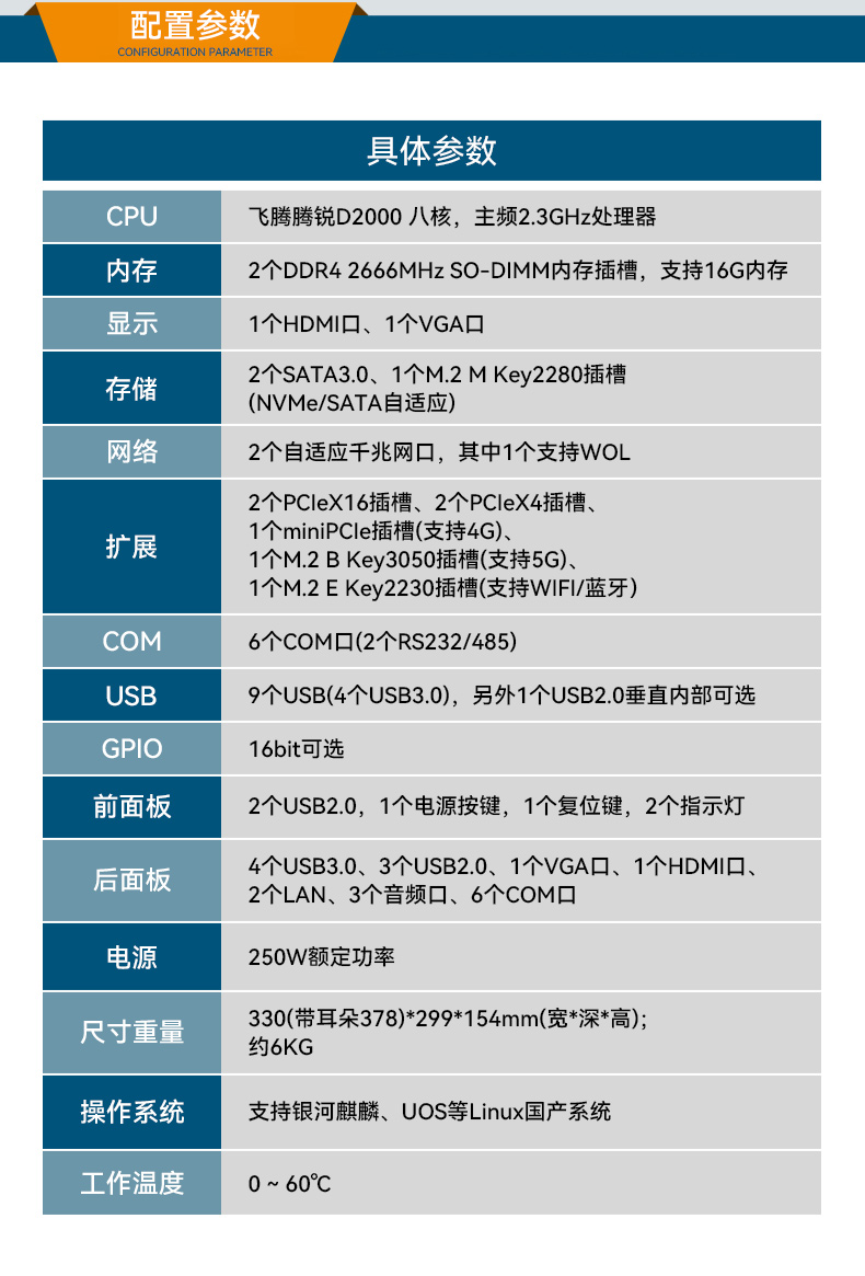 FUN88国产壁挂式工控机,飞腾工业计算机,DT-5206-FD2KMB.jpg