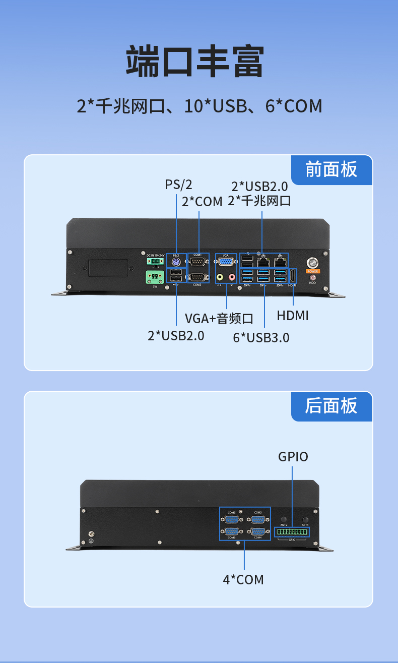FUN88国产嵌入式工控机,智慧交通工业主机方案,DTB-3086-6780A.jpg